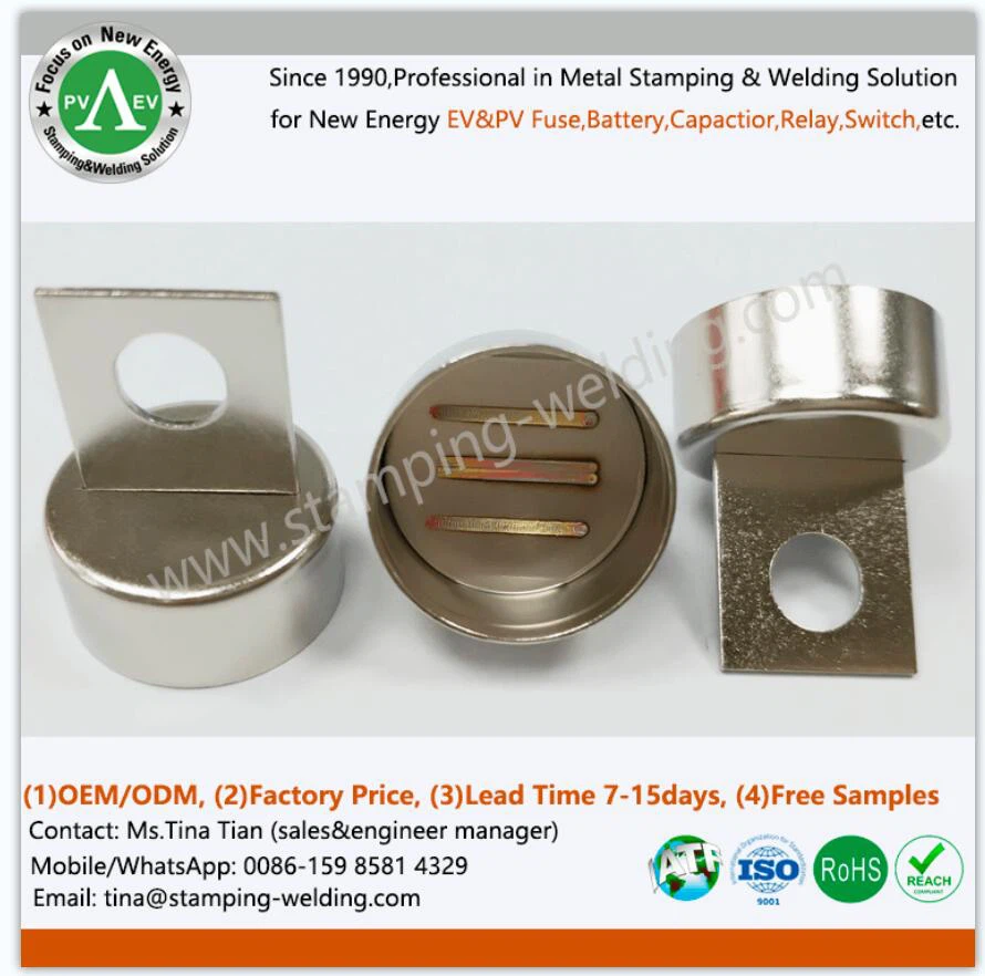 Laser welding Copper Contact Cap Laser welding Copper Contact Cap