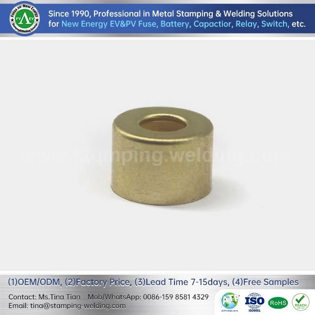 Brass Inner Cap For Electrical Fuse