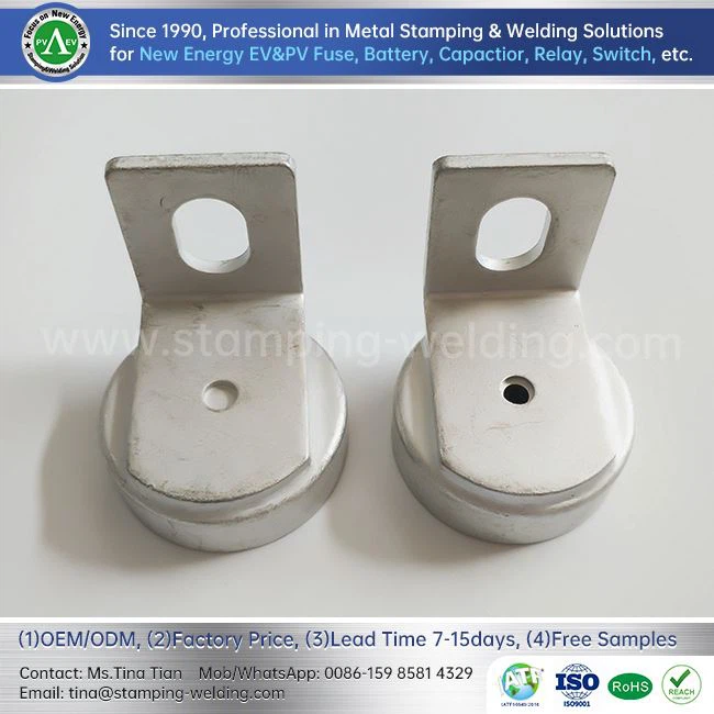 Copper End Caps For EV Fast Fuse