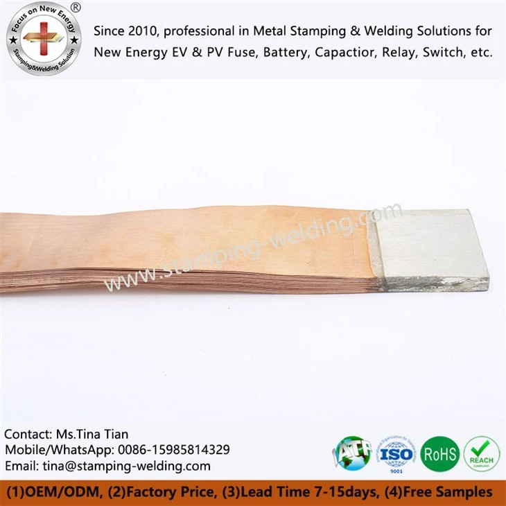 Flexible Battery Pack Copper Connectors