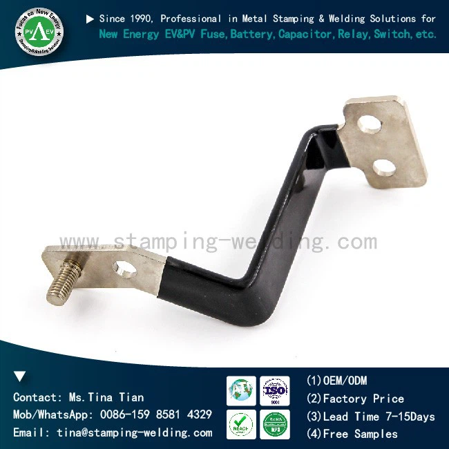 Factory Price Insulated Copper Busbar for Battery Bank Applications