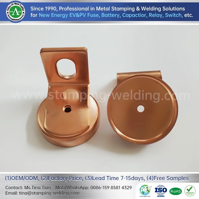 Copper Cap Contact for EV Battery Fuse