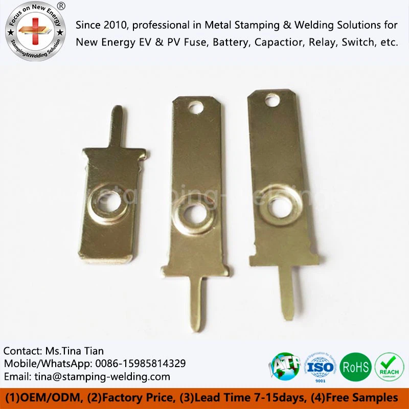 Brass Contacts Crimp Terminal Block Assembly For Socket Switch