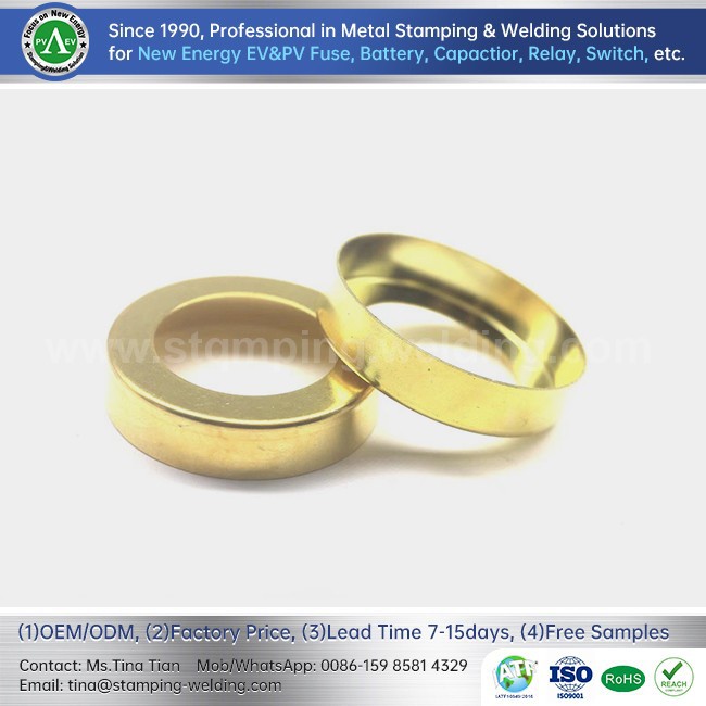 Electric Vehicle Fuse Brass Inner Caps