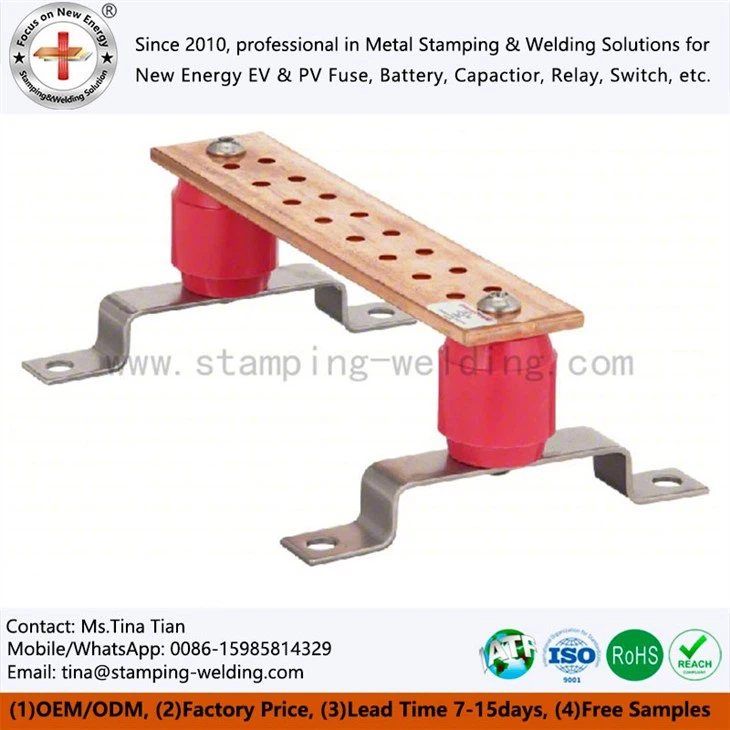 Earthing terminal copper busbar kit