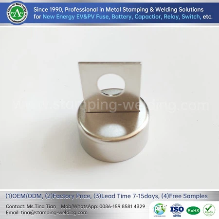 Copper Outer Cap For PV Fuse Copper Outer Cap For PV Fuse