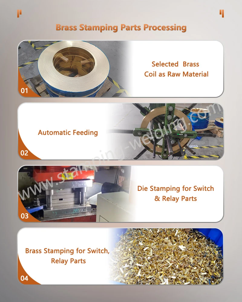 Brass Sheet Metal Stamping Processing Brass Sheet Metal Stamping Processing