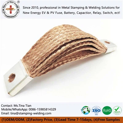 موصلات مرنة مضفرة من Opper: تعمل على توصيلات كهربائية موثوقة