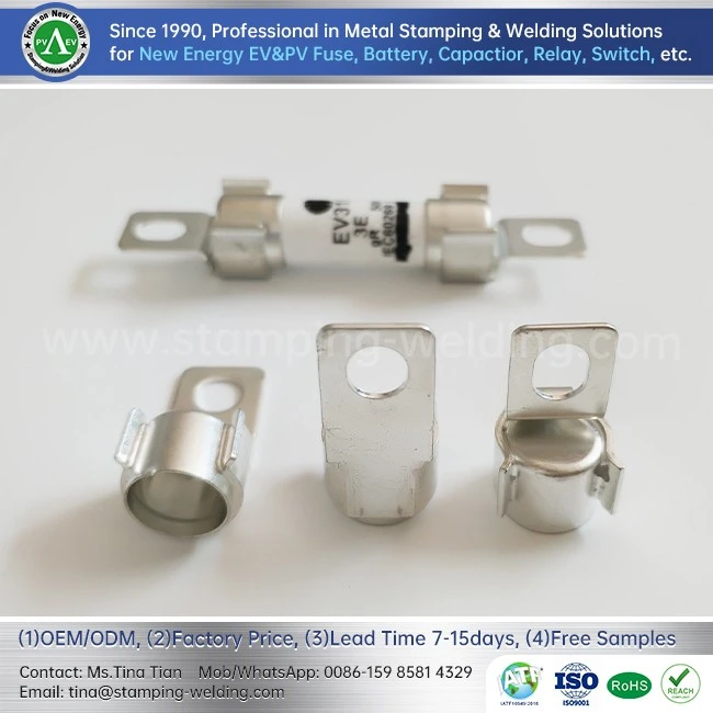Nickel-plated Copper Cap For High Voltage Fuse