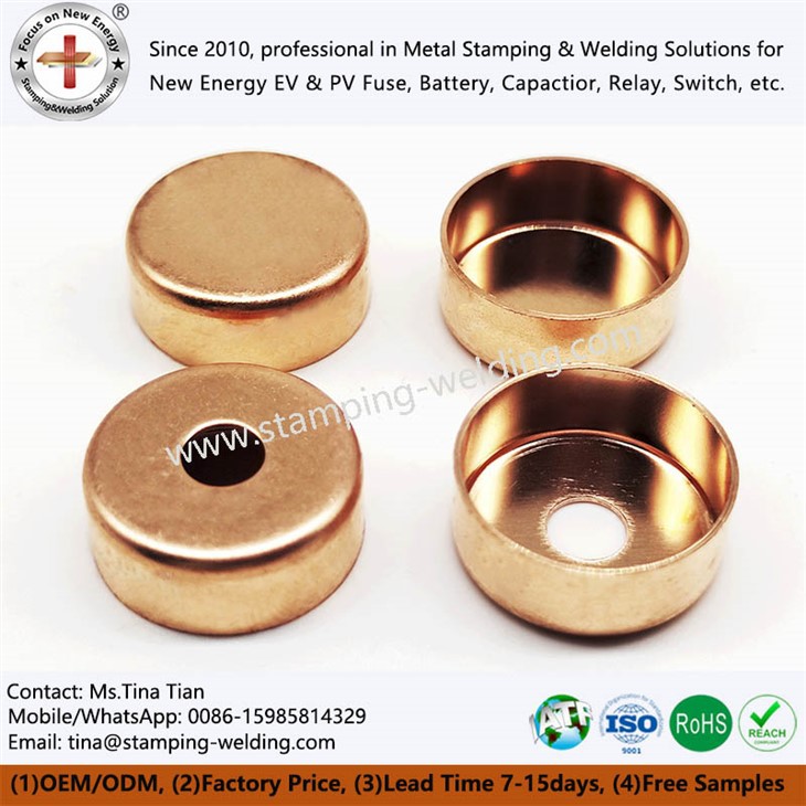 Cap Copper For Cylindrical Fuses Link