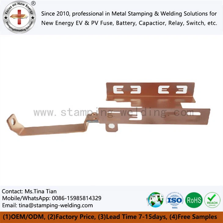 Capacitor laminating bus bar