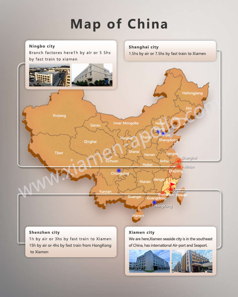 Map of China for PLC Control Cabinet Map of China for PLC Control Cabinet