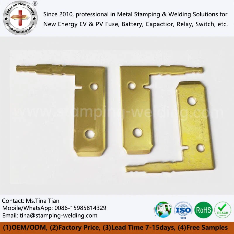 Electric Brass Stamping Part for Wall Switch Socket Electric Brass Stamping Part for Wall Switch Socket